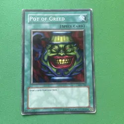 Pot of Greed - SYE-040 - Common - Unlimited Edition - Damaged - Image 1