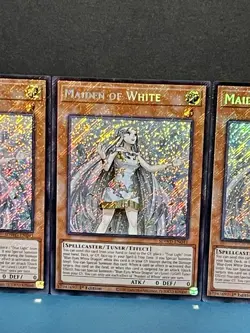 3x Maiden Of White | SDWD-EN041 | Secret Rare | HOLO BLEED! | NM | YuGiOh! - Image 4