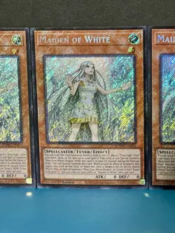 3x Maiden Of White | SDWD-EN041 | Secret Rare | HOLO BLEED! | NM | YuGiOh! - Image 5