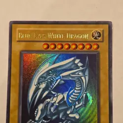 Yu-Gi-Oh! TCG Blue-Eyes White Dragon Kaiba SDK-001 Unlimited Ultra Rare MP - Image 2