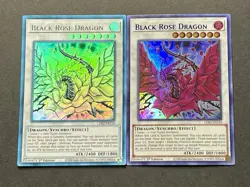 Black Rose Dragon | FADED! | LDS2-EN110 | Ultra Rare | 1st Edition | YuGiOh! - Image 1