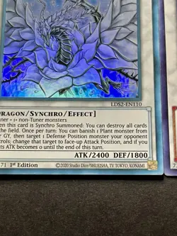 Black Rose Dragon | FADED! | LDS2-EN110 | Ultra Rare | 1st Edition | YuGiOh! - Image 2