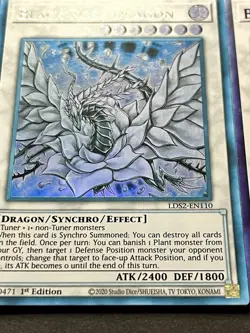 Black Rose Dragon | FADED! | LDS2-EN110 | Ultra Rare | 1st Edition | YuGiOh! - Image 3