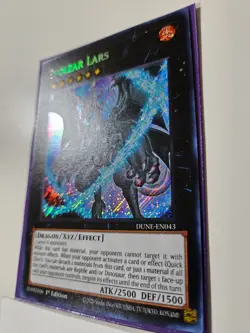 Evolzar Lars (Secret rare) DUNE-EN043 1st Edition Yugioh TCG mint - Image 2