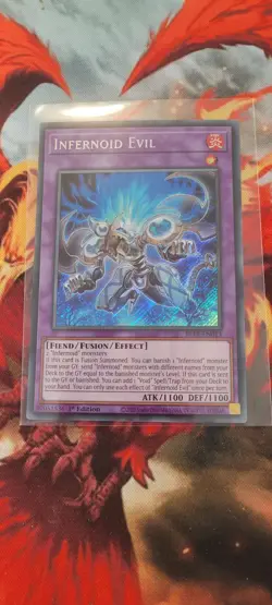 Infernoid Evil BLTR-EN013 1st Edition Secret Rare Near Mint NM - Image 1