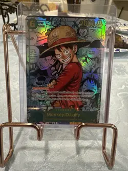 Monkey.D.Luffy (118) (Super Alternate Art) OP13-118 Carrying On His Will Manga - Image 1