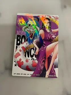 One Piece TCG Boa Hancock F02-22 UC NM Bandai 2012 - Image 1
