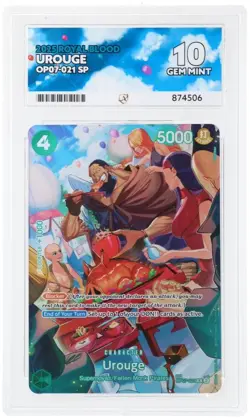 One Piece TCG Urouge OP07-021 SP Alt Art One Piece TCG English - ACE 10 - Image 3