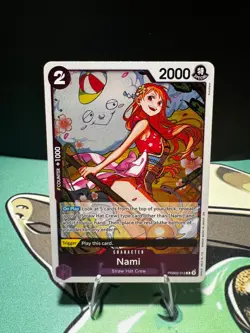 Nami PRB02-012 Rare Premium Booster -The Best- Vol. 2 One Piece Foil Near Mint - Image 1