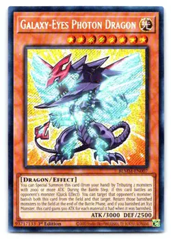 Yugioh Galaxy-Eyes Photon Dragon Secret Rare Battles of Legend: Monster Mayhem B - Image 1