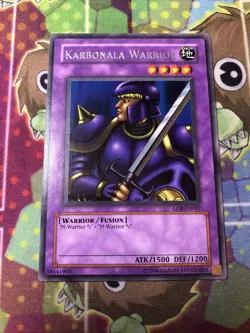 Yugioh! LP Karbonala Warrior - LOB-EN067 - Rare - Unlimited Edition - Image 1