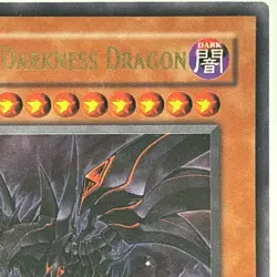 Red-Eyes Darkness Dragon SD1-EN001 1st Edition Ultra Rare Gold Lettering - Image 3