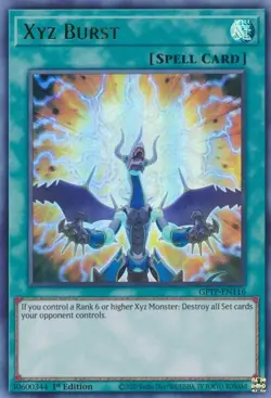 Xyz Burst - GFTP-EN116 - Ultra Rare - 1st Edition - Lightly Played - Image 1