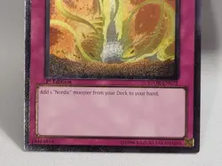 YuGiOh TCG Gleipnir, the Fetters of Fenrir STOR-EN073 Ultimate Rare 1st Ed NM - Image 4