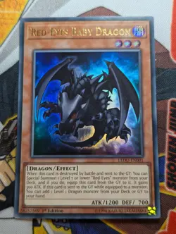 Yugioh: Red-Eyes Baby Dragon - LEDU-EN001 - Ultra Rare - 1st Edition - VLP - Image 1