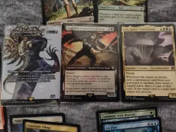 19 card Magic Final Fantasy Bundle Lot, Ext Art, Rares, Foil, Tokens, Land + Reg - Image 2