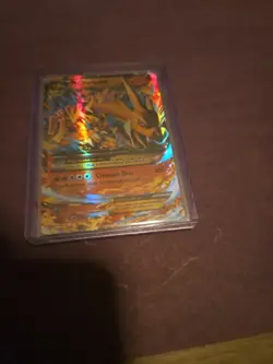 Pokemon TCG Mega M Charizard EX Ultra Rare Card 13/108 - Image 1