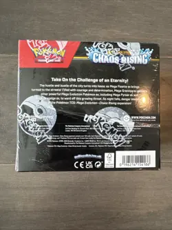 Pokemon Chaos Rising Mega Evolution Booster Box 36 Packs Factory Sealed TCG - Image 3