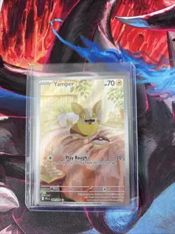 Pokemon Yamper 099/094 ME02 Phantasmal Flames Illustration Rare Holo Full Art NM - Image 1