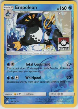 Pokemon Empoleon - (Pokemon League) Championship Cards 034/156 LP - Image 1