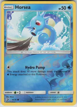Pokemon Horsea (16) Common Dragon Majesty 16/70 NM - Image 1
