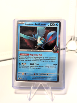 Team Rocket's Articuno 051/182 Holo Rare - Destined Rivals - Pokemon TCG - Image 1