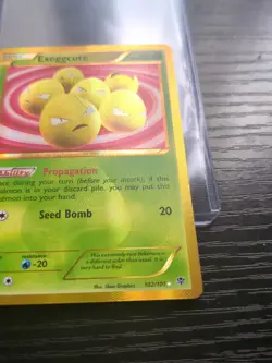 Exeggcute Holo 102/101 Plasma Blast Pokemon NM - Image 2