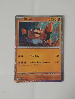 Pokemon TCG - Klawf 011/015 - 2023 McDonald’s Match Battle - Holo Rare - Image 1
