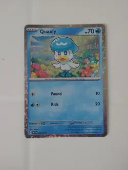 Pokemon TCG - Quaxly 003/015 - 2023 McDonald’s Match Battle - Holo Rare - Image 1