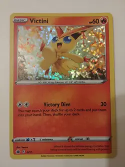 Pokemon TCG - Victini 5/15 McDonald's 2022 Holo - Near Mint - Image 1