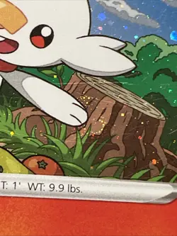 1x Scorbunny SWSH071 Black Star Promo With Swirl 🍥On Scorbunny Paw! Fast Ship! - Image 2