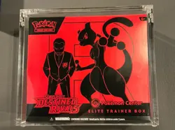 Pokemon TCG Destined Rivals Pokemon Center Elite Trainer Box ETB - Sealed - Image 1