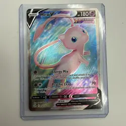 Pokemon TCG Mew V Fusion Strike 250/264 Ultra Rare Full Art Holo NEAR MINT - Image 3