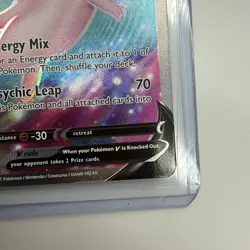Pokemon TCG Mew V Fusion Strike 250/264 Ultra Rare Full Art Holo NEAR MINT - Image 5