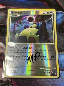 Snorlax 33 Call of Legends MP Reverse Holo 2011 Pokemon TCG - Image 3