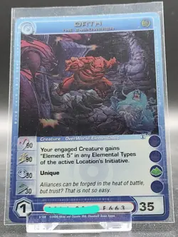 Chaotic Card : Orth The Empowerer Forged Unity Rare Creature - Image 1