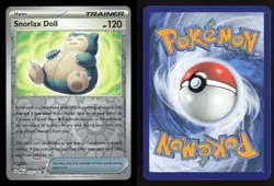 Snorlax Doll 175/182 UC Paradox Rift Reverse Holo NM/M Pokemon - Image 3