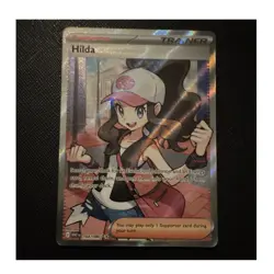 Hilda 164/086 Sv: White Flare Full Art Holo Ultra Rare English - Image 1