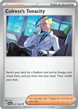 2x Colress's Tenacity (#057/064) SV - Shrouded Fable NM Pokemon - Image 1