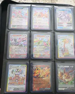 Pokemon TCG - Mixed Top Loader Binder Collection Lot - V Vstar Vmax Ex Gx - Image 1