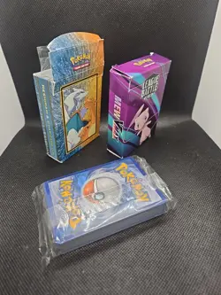 Pokemon TCG League Battle Decks Mew VMax / Reshiram & Charizard-GX Plus Another - Image 1