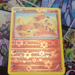Pokemon Growlithe RC4/RC25 Legendary Treasures Holo Uncommon English 80 HP - Image 2
