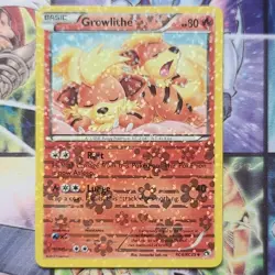 Pokemon Growlithe RC4/RC25 Legendary Treasures Holo Uncommon English 80 HP - Image 3