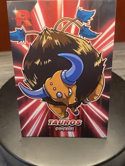 2025 POKEMON ROCKET TEAM CARD DATABASE TAUROS PERU - Image 1