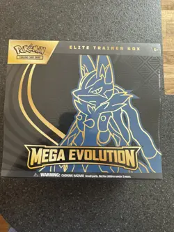 Pokemon Mega Evolutions Lucario Elite Trainer Box ETB New Sealed - Image 1