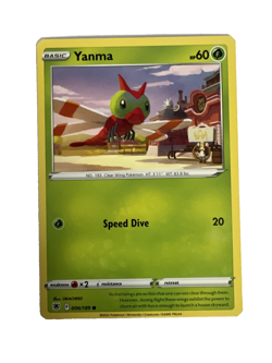 ⭐ Yanma 006/189 SWSH Astral Radiance Pokemon Holo Foil Reverse - FREE SHIPPING ⭐ - Image 1