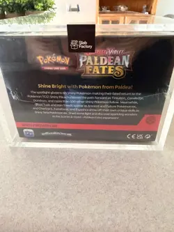 Pokemon TCG Paldean Fates (SV4.5) BOOSTER BUNDLE DISPLAY BOX Sealed 10 Bundles - Image 1