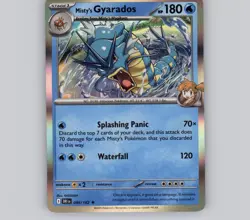 MISTY'S GYARADOS 049/182 R Destined Rivals NM POKEMON - Image 1