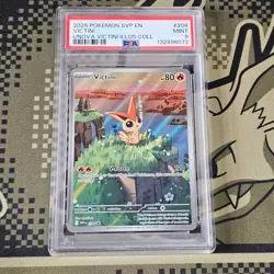 Victini Illus Coll Pokemon Svp En-Sv Black Star Promo 208 NM - PSA 9 - Image 1