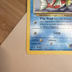 Misty's Magikarp - 88/132 Gym Challenge - Pokemon TCG - 2000 - LP - Image 2